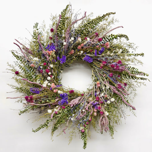 Dried Moon Fern Wreath