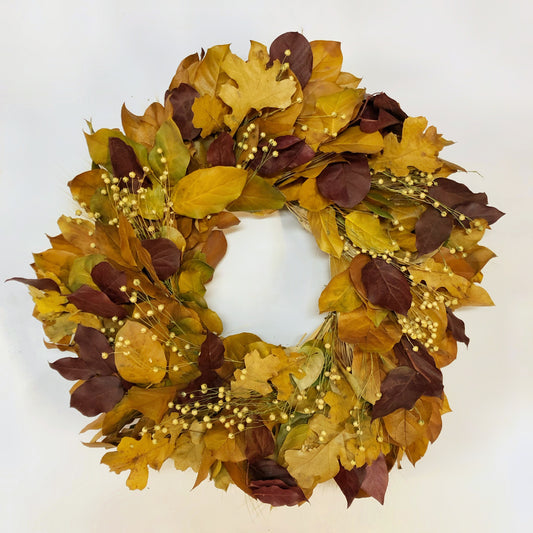 Dried and Preserved Spice Hollow Wreath