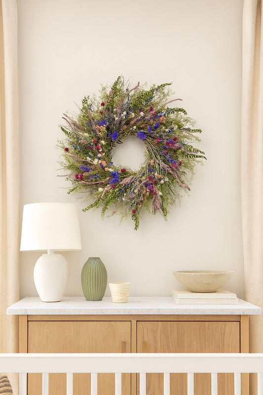 Dried Moon Fern Wreath