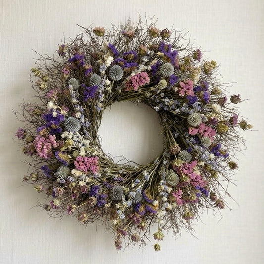 Dried Willowmere Wreath