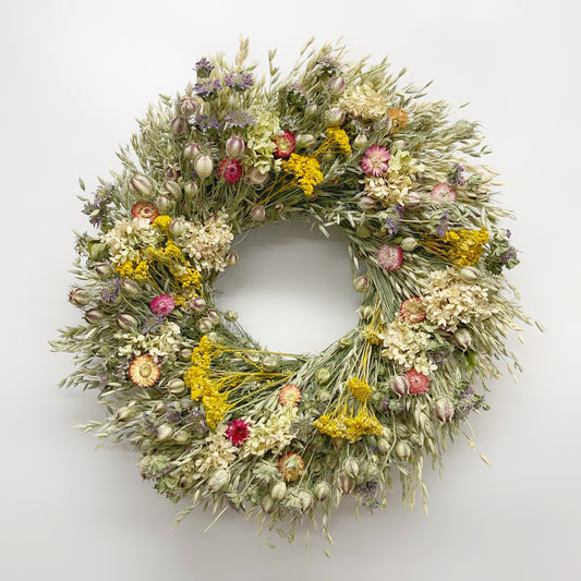 Dried Ayla Meadow Wreath