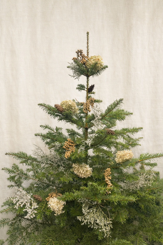 Dried Neutral Florals Decorating Box DIY Kit