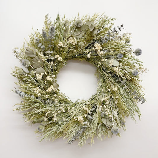 Dried Oats Evermore Wreath