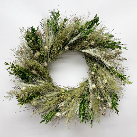 Dried Greenhaven Wreath