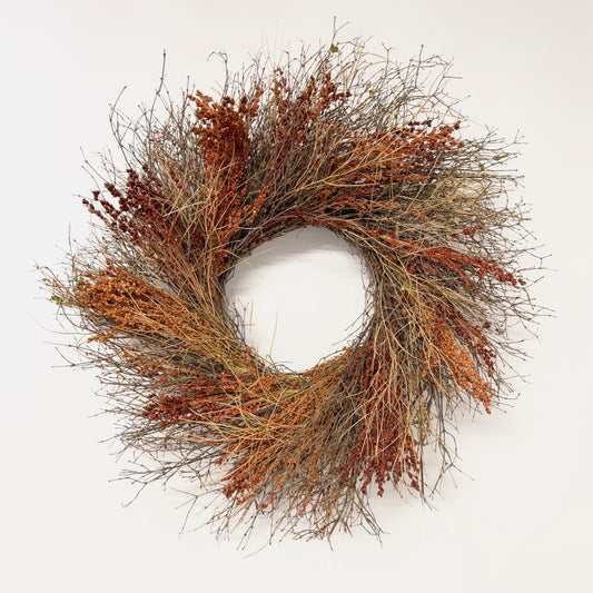 Dried Broomfield Wreath