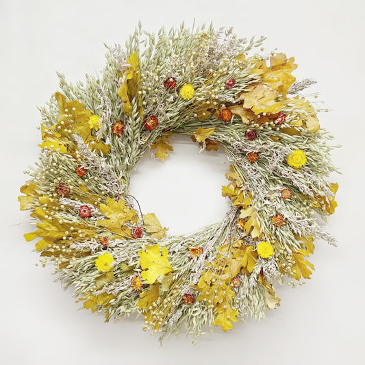 Dried Oak Aurelia Wreath