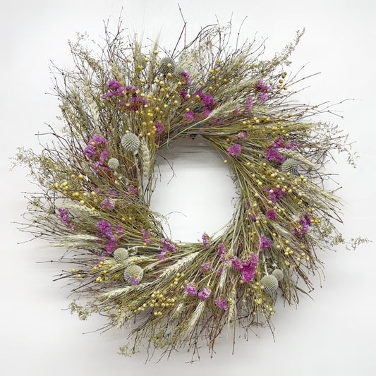 Dried Parkland Wreath