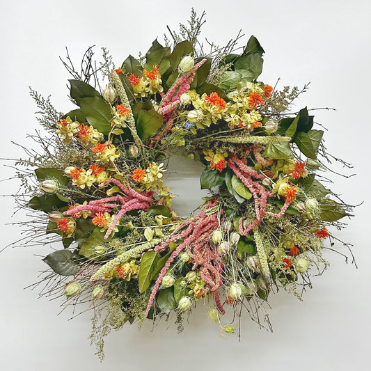 Dried and Preserved Woodland Awakening Wreath