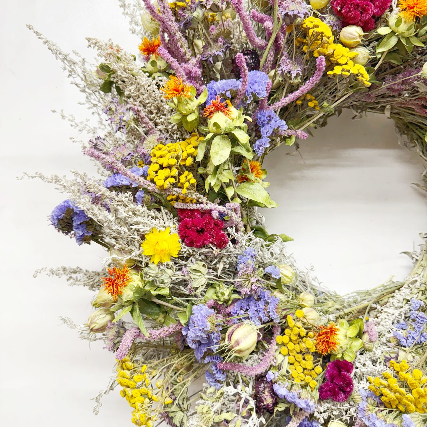 Dried Meadow Parade Wreath