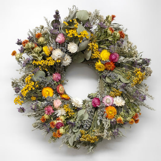 Dried Joyous Wreath