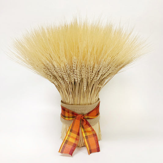 Dried Plentiful Plains Wheat Stack Centerpiece