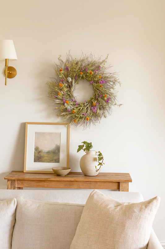 Dried Hearthsong Wreath