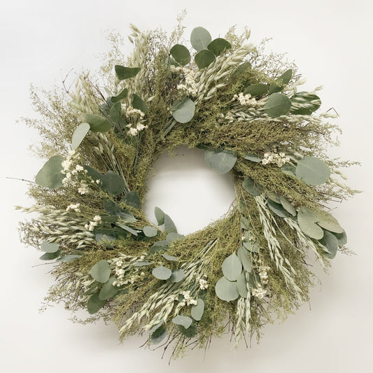 Dried Eucalyptus Grain Wreath