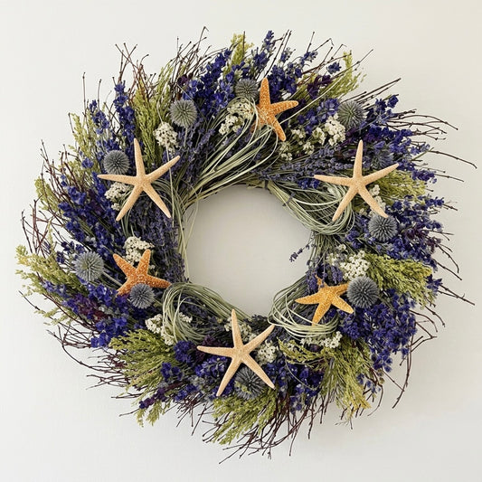 Dried Mystic Seaport Wreath