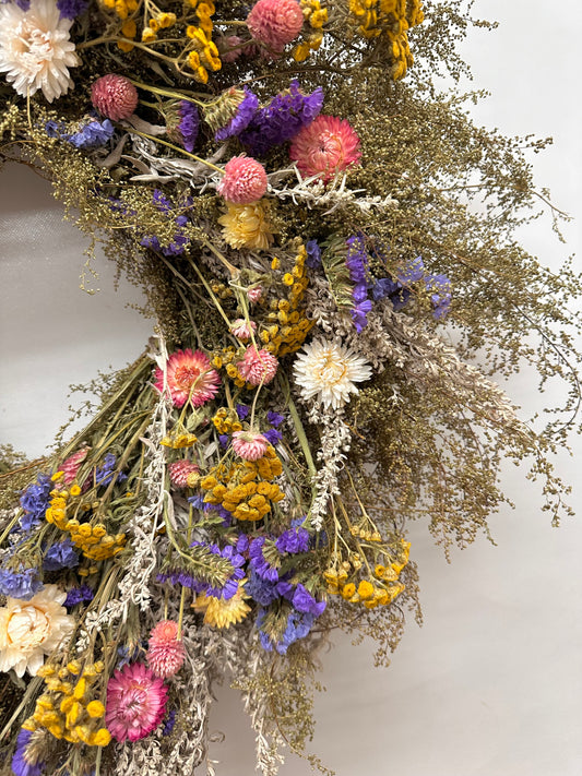 Dried Dawnlight Wreath