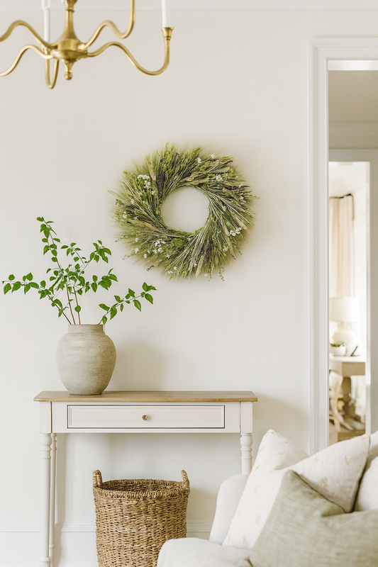 Dried Willa Garden Wreath