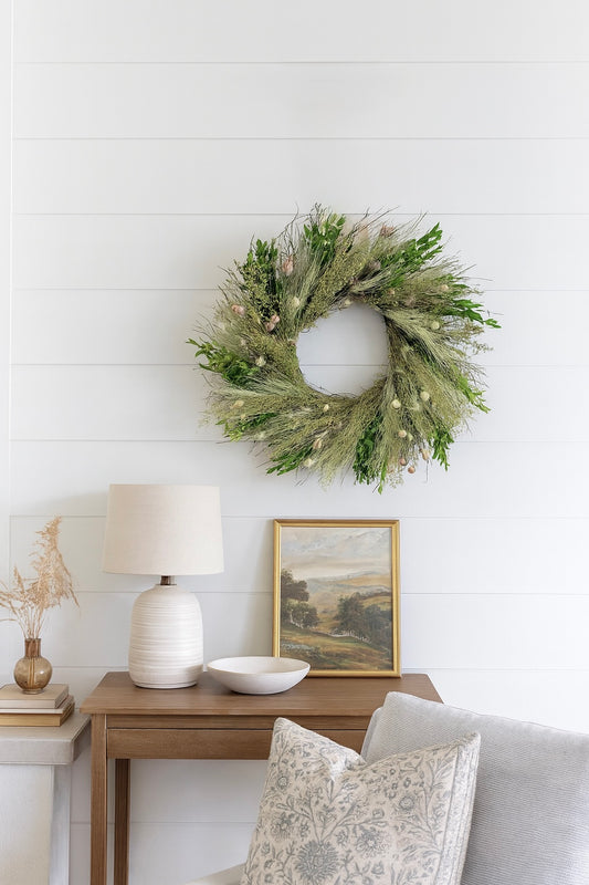 Dried Greenhaven Wreath