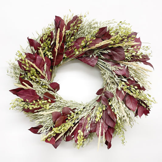 Dried and Preserved Everleigh Wreath