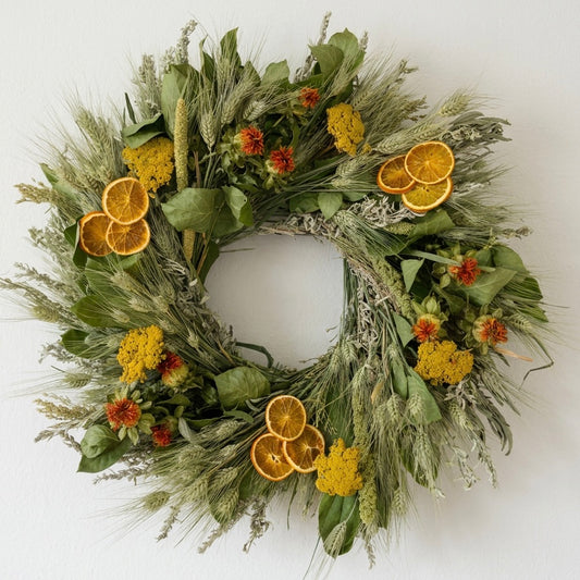 Dried Citrus Home Wreath