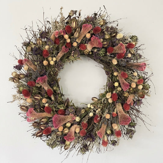 Dried Herbal Flower Fest Wreath