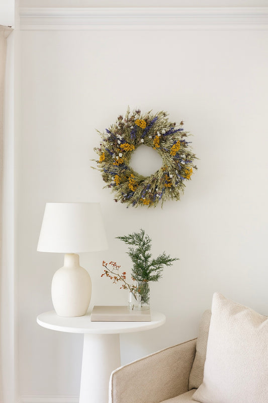 Dried Solenne Wreath