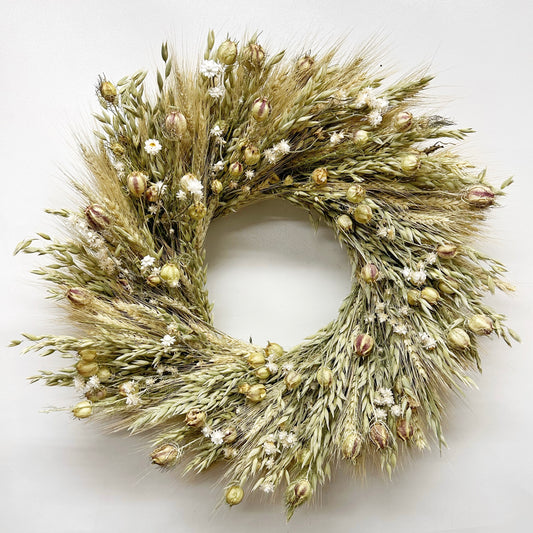 Dried Meadow Keepsake Wreath