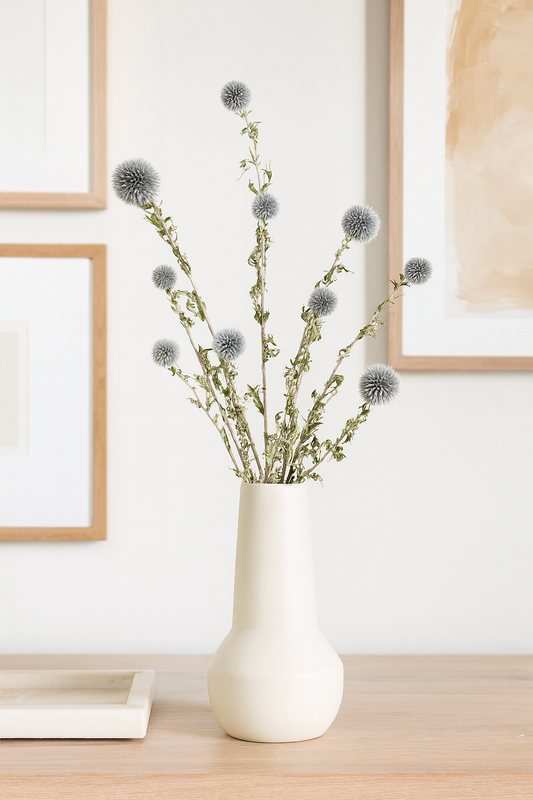 Dried Echinops Globe Thistle Bouquet
