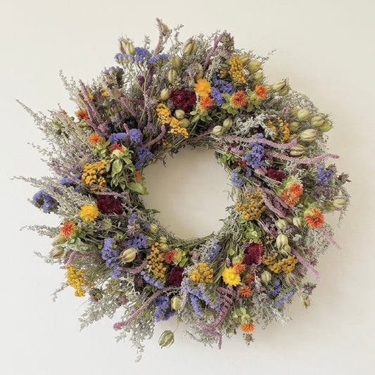 Dried Meadow Parade Wreath