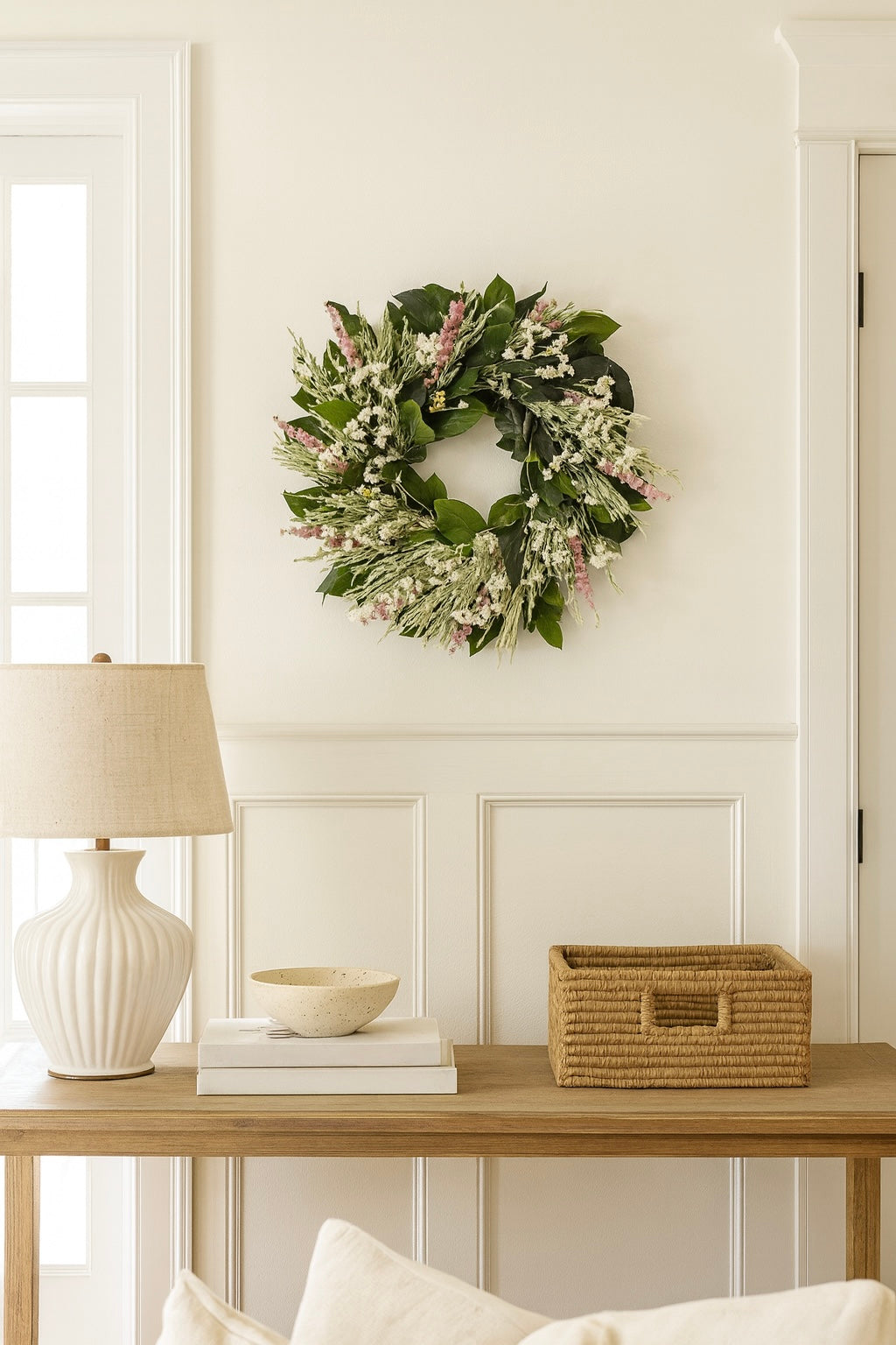 Dried and Preserved Sweet Farm Wreath