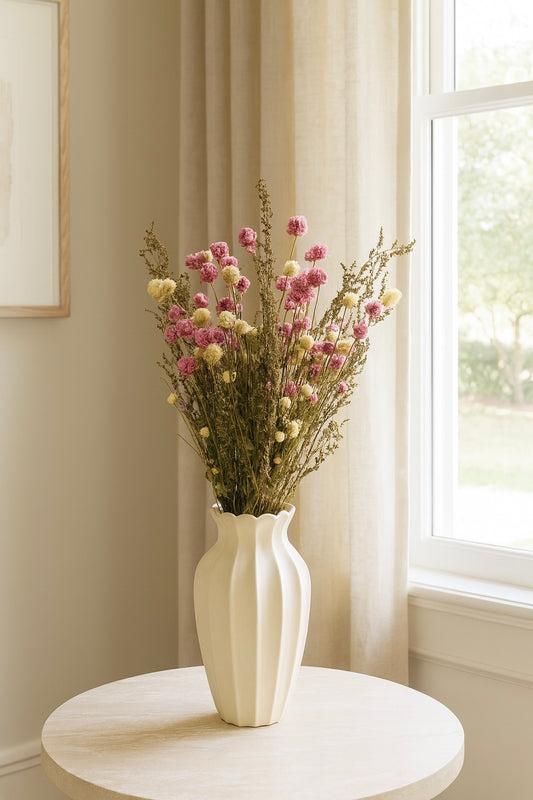 Dried Chateau Globe Bouquet