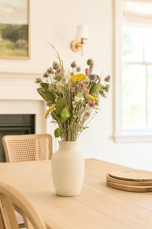 Dried and Preserved Blossom and Leaf Bouquet