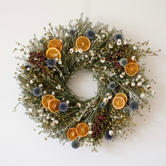 Dried Citrus Apothecary Wreath