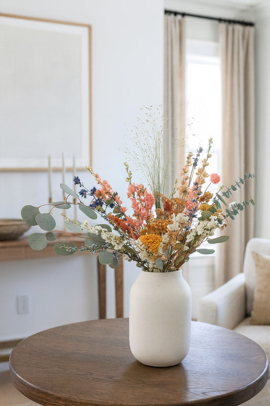 Dried Aveline Larkspur Bouquet