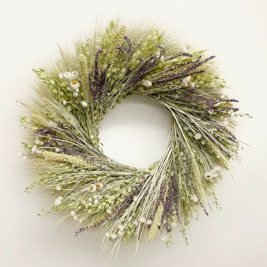 Dried Willa Garden Wreath