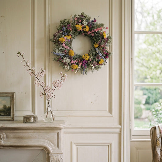 Dried Solstice Thicket Wreath