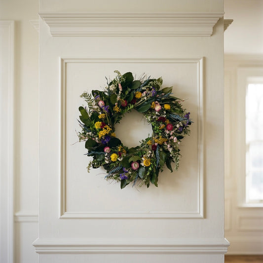 Dried and Preserved Posie Fern Wreath