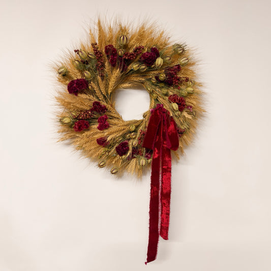 Dried Marcelline Wreath