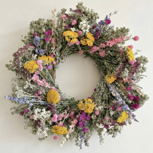 Dried Solstice Thicket Wreath