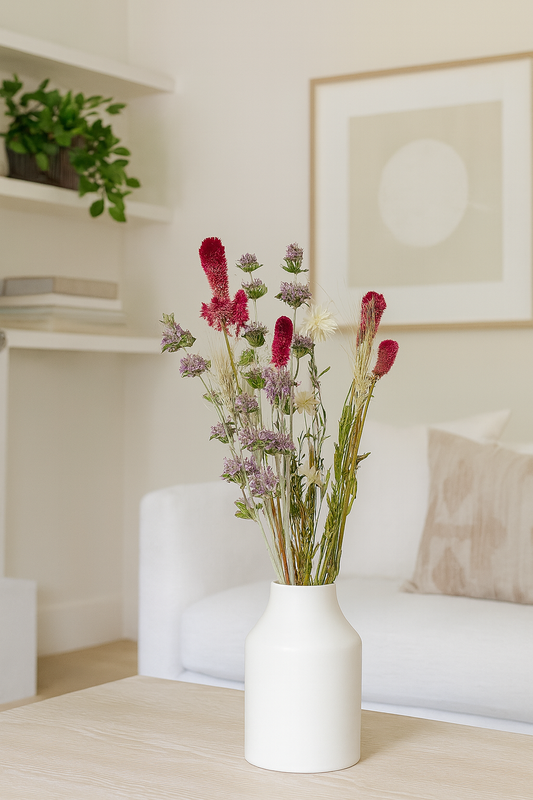 Dried Graceful Celosia Garden Bouquet