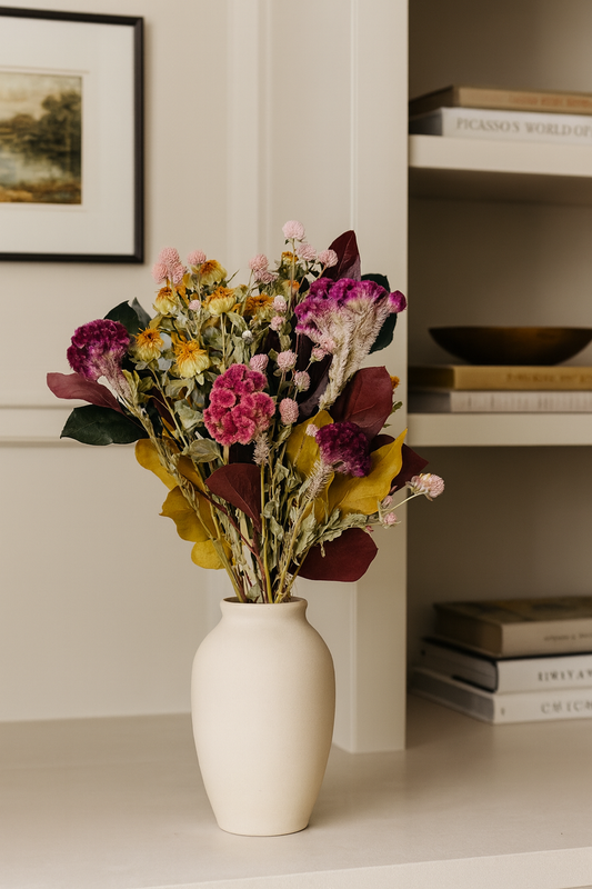 Dried and Preserved Sunset Tapestry Bouquet