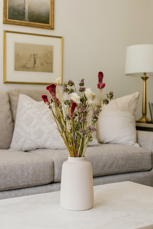 Dried Graceful Celosia Garden Bouquet