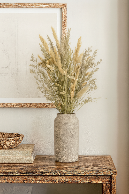 Dried Serenity Grasses Bouquet