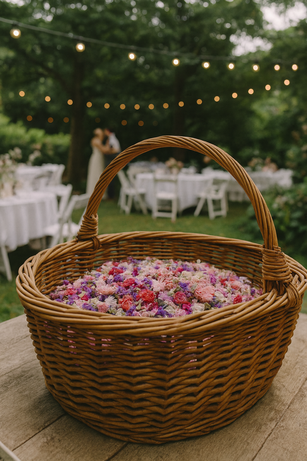 Everlasting Dried Flower Confetti with No Yellow