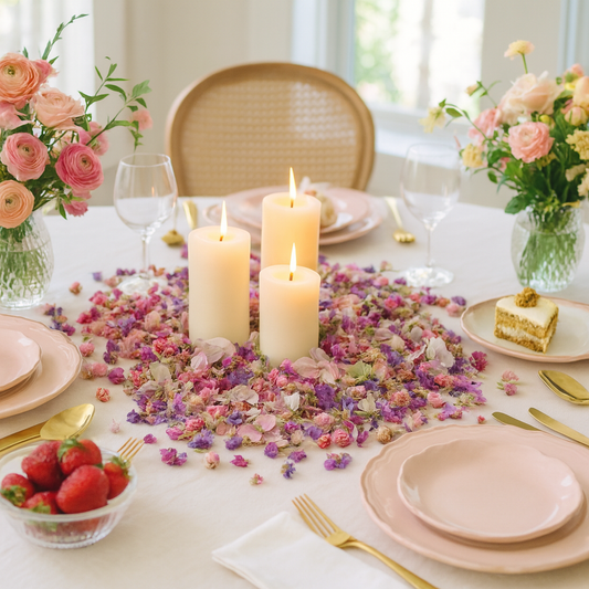 Everlasting Dried Flower Confetti with No Yellow