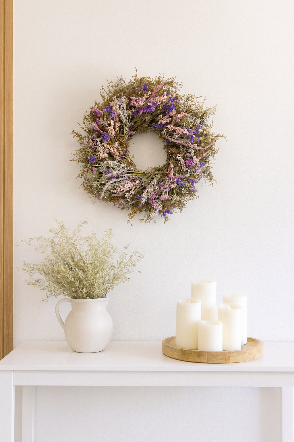 Dried Fleurence Wreath