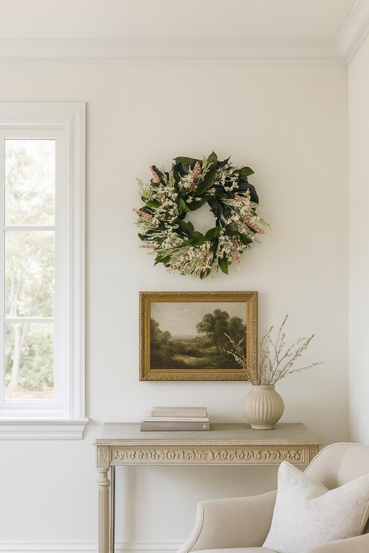 Dried and Preserved Sweet Farm Wreath