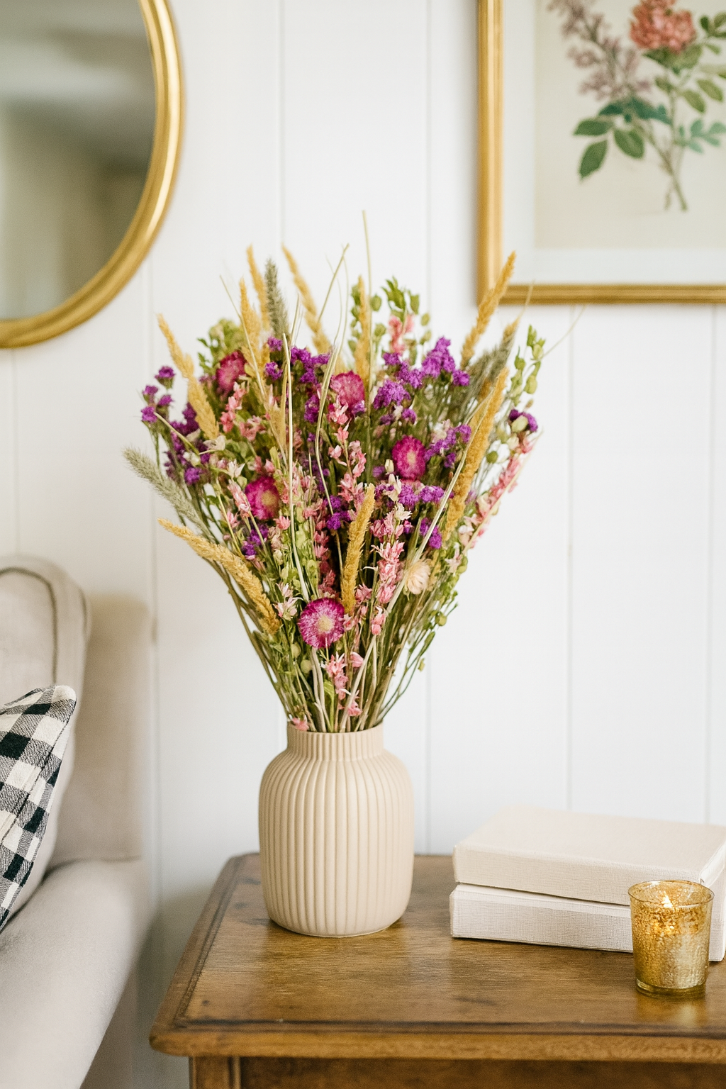 Dried Fable Bloom Bouquet