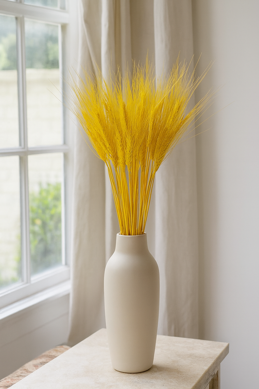 Painted Yellow Wheat Bouquet