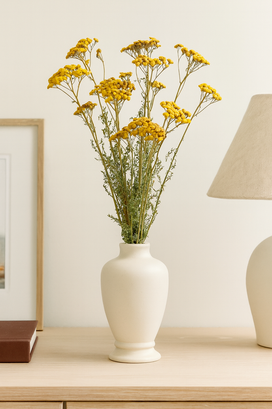 Dried Yellow Tansy Bouquet
