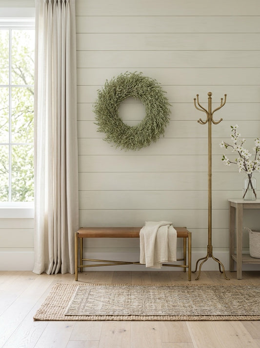 Dried Avena Oats Wreath